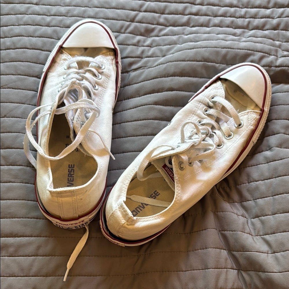 Vintage White Men's Size 12 Converse